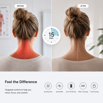 TheraPro™ Neck Massager - At-Home Relief for Neck Tension