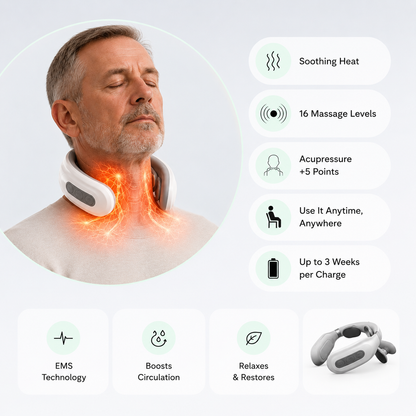 TheraPro™ Neck Massager - At-Home Relief for Neck Tension