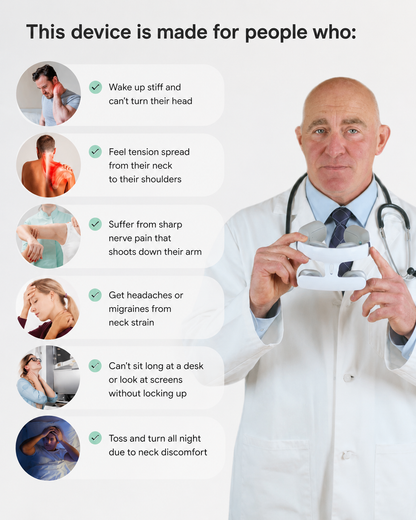 TheraPro™ Neck Massager - At-Home Relief for Neck Tension
