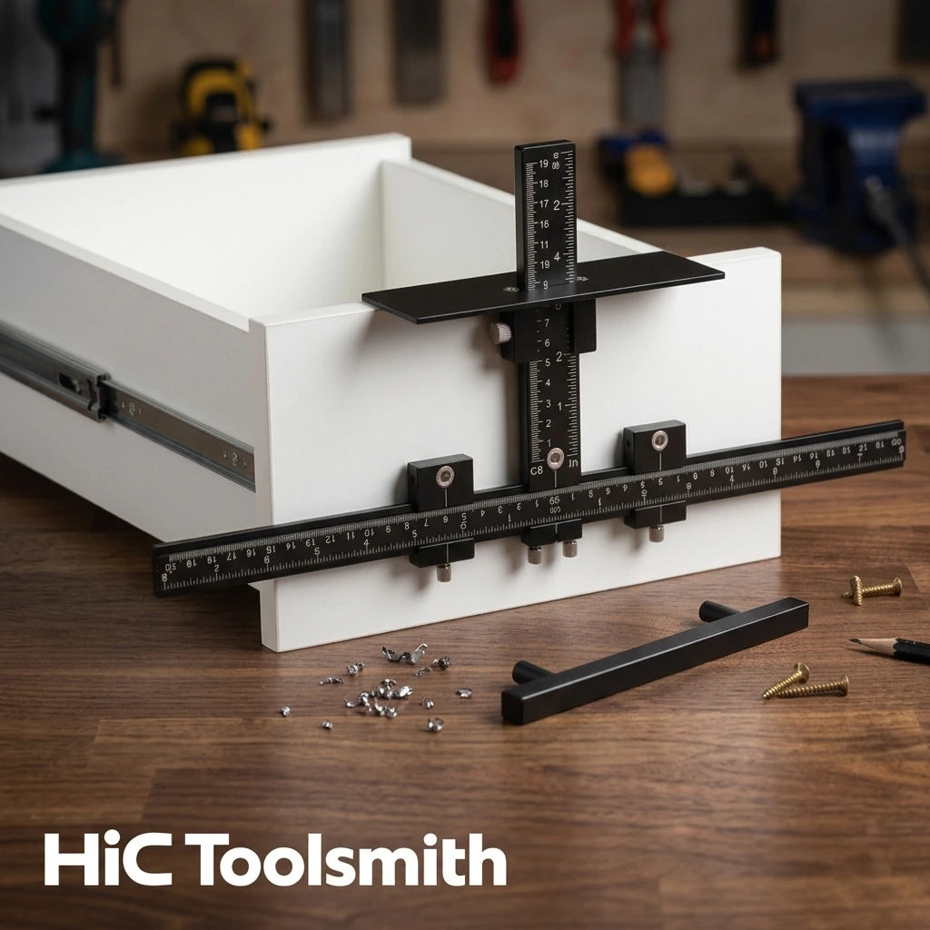 Cabinet Hardware Jig – Drill Every Pull and Knob in the Same Spot