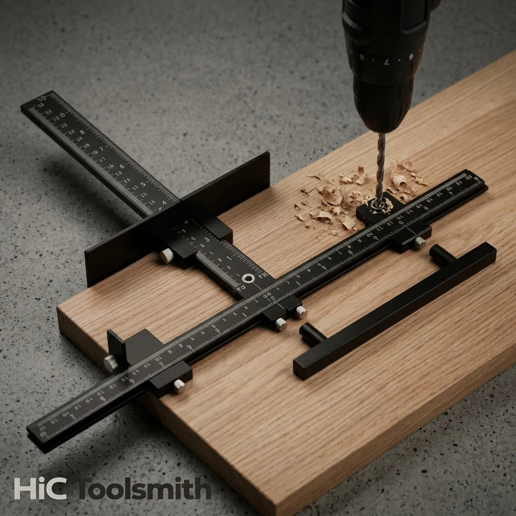 Cabinet Hardware Jig – Drill Every Pull and Knob in the Same Spot