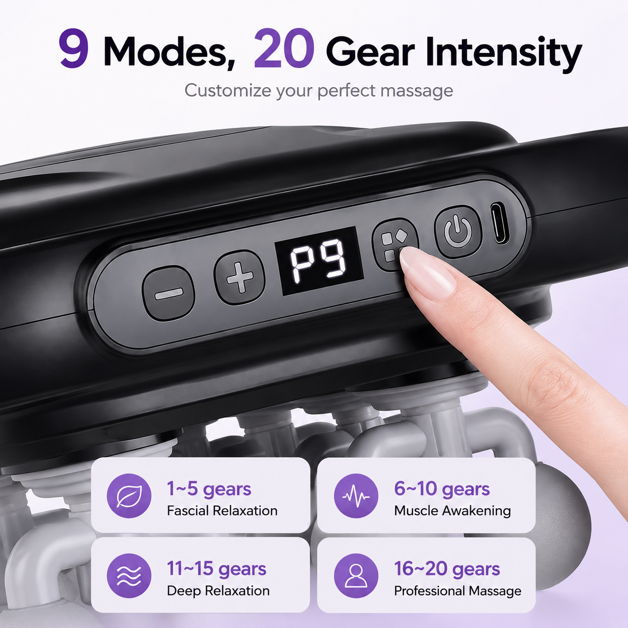 HiC PrimeRelief - All-in-One Body Massager